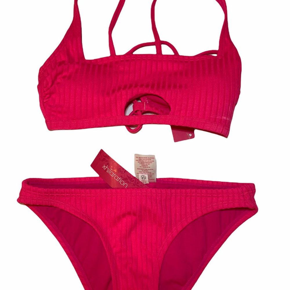 Xhilaration Bikini Set- Pink NEW W/ TAGS
